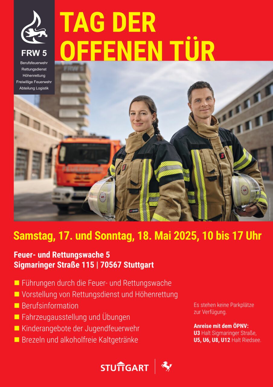Tag der offenen Tür Feuer‐ und Rettungswache 5